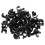400Pièces Clips U Aluminium Noir Pour Organisation Câbles 1