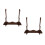 2Pièces Support Bois Café Multicouche Pour Flûte Et Piccolo Rangements 4