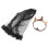 2Ensembles Voile Noir Mesh Fin Costume Soirée Accessoires Chic 2