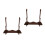 2Pièces Support Bois Café Multicouche Pour Flûte Et Piccolo Rangements 8
