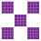 500Pièces Aluminium Violet Cadeaux DIY 5