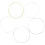 10Pièces Accessoires Banjo Cordes Métal Remplacement 3
