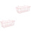 2Pièces Pour Cage Rose Robuste Fonctionnelle 6