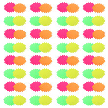 240Pièces Labels Prix Explosion Couleurs Variées Pour Boutique
