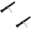 2Pièces Accessoire Extincteur Buse En Fer Pe Noir Usage Pro 8