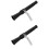 2Pièces Accessoire Extincteur Buse En Fer Pe Noir Usage Pro 7