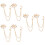 6Pièces Broche Pin Bijou Décoratif 9