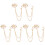 6Pièces Broche Pin Bijou Décoratif 4