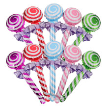 200Pièces Sucettes Décoratives Aluminium Gonflables Multicolores Fêtes