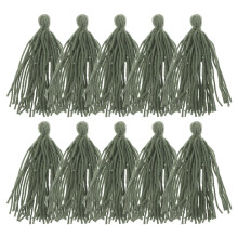 40Pièces Balais Flottants Vert Olive Accessoires