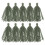 40Pièces Balais Flottants Vert Olive Accessoires 1