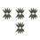 40Pièces Balais Flottants Vert Olive Accessoires 4