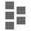 20Pièces Patchs PU Noir Ajustables Réfléchissants Femme 4