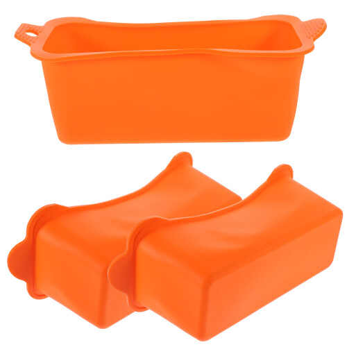 15Pièces Doublures Silicone Orange Pour Bac Graisse Propreté Barbecue 1