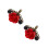 2Pièces Rétro En Métal À Fleurs Pour 5