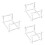 3Pièces Porte-Vinyles Transparent En Pour Et Maison 7
