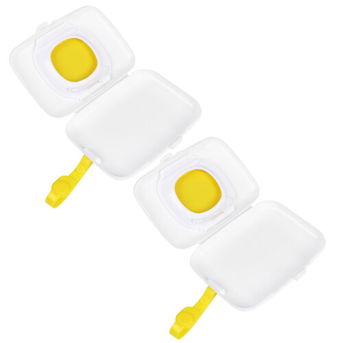 4Pièces Coffret Lingettes Bébé Portable Décoratif 1