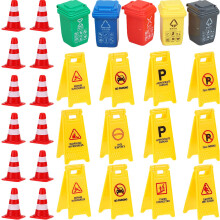 185Pièces Jouets Route Colorés Mini Cônes Pour Enfants