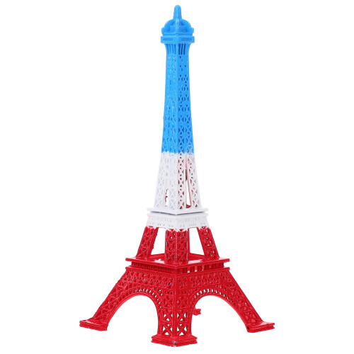 5Pièces Statue Tour Eiffel Métallique Décor Bureau Maison 2