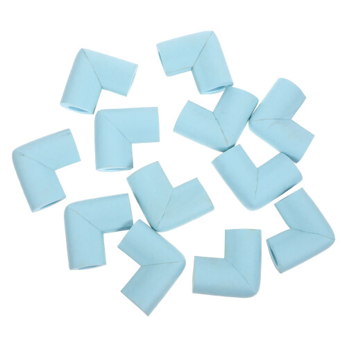 36Pièces Défenseurs D'angles En Mousse Souple Bleu Pour 2