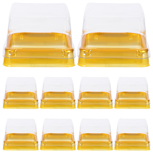 150Pièces Contenants Plastique Pour Gâteaux Mini Couleurs Assorties
