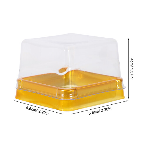 150Pièces Contenants Plastique Pour Gâteaux Mini Couleurs Assorties 1