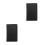2Pièces Support De Menus PU Noir Pour Serveurs Restaurant 8