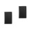 2Pièces Support De Menus PU Noir Pour Serveurs Restaurant 4
