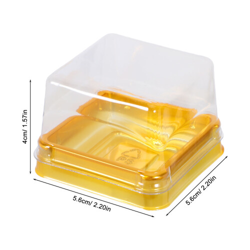 150Pièces Contenants Plastique Pour Gâteaux Mini Couleurs Assorties 2