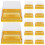 150Pièces Contenants Plastique Pour Gâteaux Mini Couleurs Assorties 8