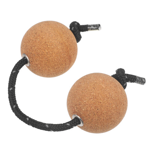 3Pièces Oeufs Shaker Percussion Beige En Liège, Instrument 1
