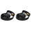 2Pièces Accessoire Piano Bande Fixation Noire Durable Pour Partitions 2