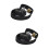2Pièces Accessoire Piano Bande Fixation Noire Durable Pour Partitions 7