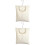 2Pièces De Rangement Clips Khaki Crochet Pour Maison 5
