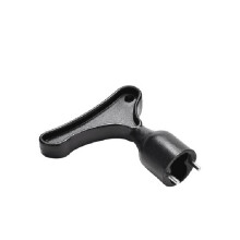 2Pièces Outil Retrait Cleats Spike Manche Noir Usage Golf