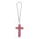 2Pièces Pendentif Croix Auto Rose Avec Strass Décor Intérieur 2