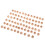 150Pièces Boules En Bois Durable Gravés Pour Jeux 2