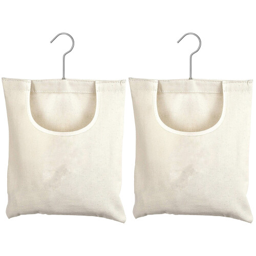 2Pièces De Rangement Clips Khaki Crochet Pour Maison 1