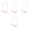 4Pièces Présentoir Rose Pour Photos Décor Art Stable 5