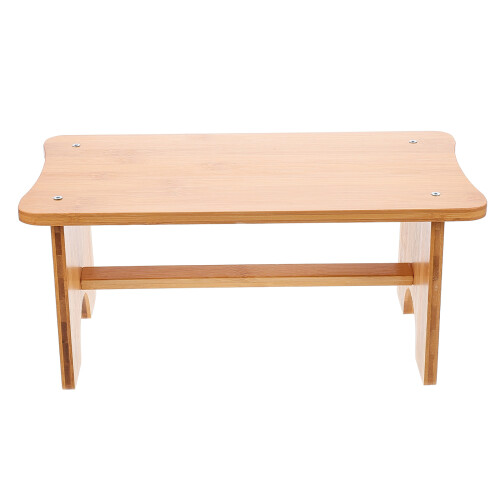 2Pièces Marchepied Kaki Bois Ergonomique Pour 1