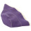 4Pièces Accessoires Sauna Laine Violette Protecteurs Tête 2