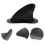 2Pièces Ailerons Longboard En Nylon Noir Pour Surfboard 11