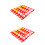 2Ensembles Jeu De 3D Plastique Durable Fête 7
