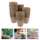 100Pièces Petits Pots Papier Pour Plantes Trous Drainage 11