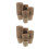 100Pièces Petits Pots Papier Pour Plantes Trous Drainage 8