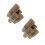 100Pièces Petits Pots Papier Pour Plantes Trous Drainage 9