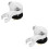 2Pièces Support Fixe Douchette Shampooing Couleurs Variées 6
