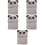 5Pièces Écharpes Mode Enfants Hiver Design Animalier 5