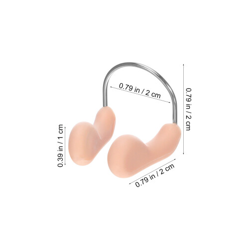 30Pièces Protège Natation Beige Doux Réutilisable Salée 1