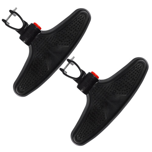 10Pièces Planche Pédale Poussette, Durable Noir Pour 2